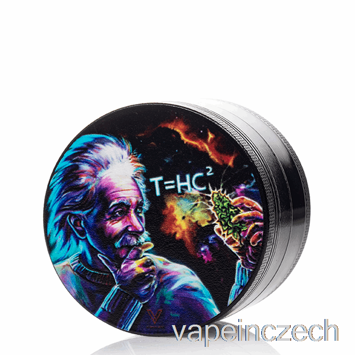 V Syndicate 2,2palcový 4dílný Nepřilnavý Mlýnek S čistým řezem T=hc2 Black Hole Vape Pero